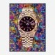 Rolex Datejust Gold Art Print
