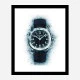 Patek Aquanaut Blue Abstract Art Print