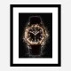 Patek Aquanaut Gold Abstract Art Print