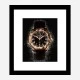 Patek Aquanaut Gold Abstract Art Print