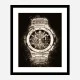 Big Bang Integral Titanium Abstract Art Print
