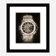 Big Bang Integral Titanium Abstract Art Print