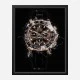 Daytona Rose Gold Abstract Art Print