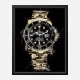 Submariner Gold Abstract Art Print