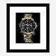 Submariner Gold Abstract Art Print