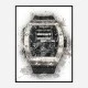RM 69 Grunge Abstract Art Print