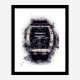 RM 69 Dark Grunge Abstract Art Print