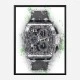 RM 72 Grey Grunge Abstract Art Print