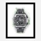 RM 72 Grey Grunge Abstract Art Print