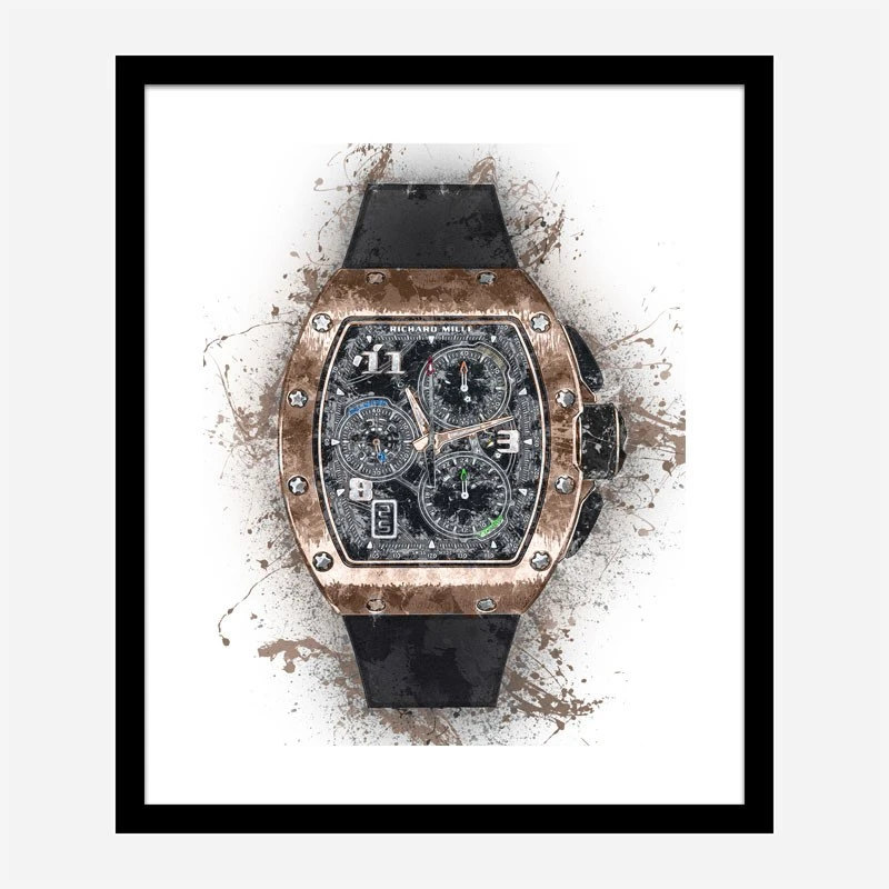 RM 72 Grunge Abstract Art Print