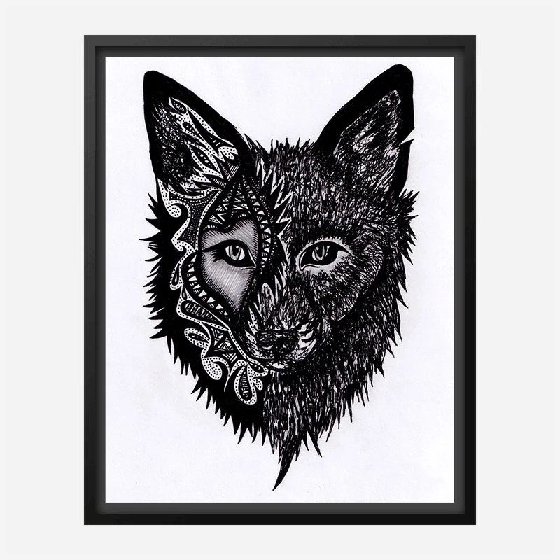Charming Vixen Art Print