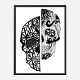 Two Faces Art Print