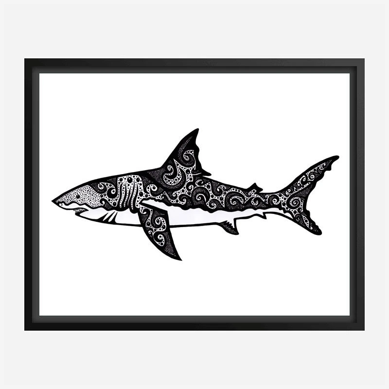 It's a Shark Art Print