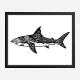 It's a Shark Art Print