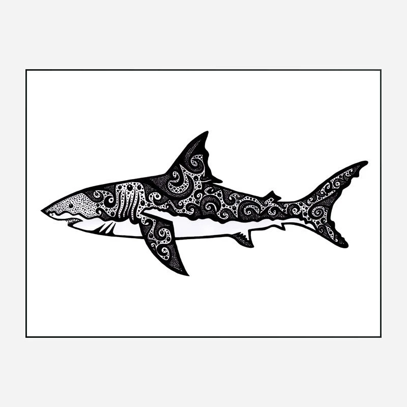 It's a Shark Art Print