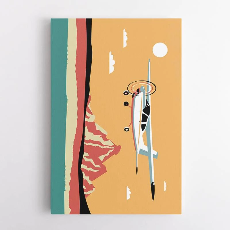 Airplane Landscape