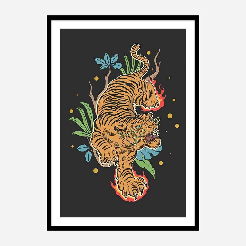Classic Tiger Tattoo