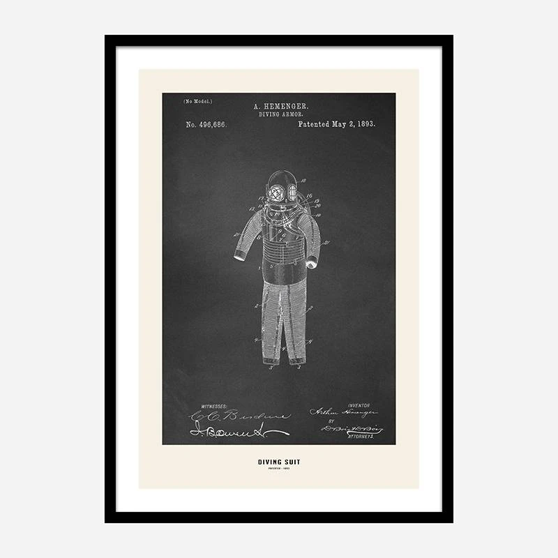 Diving Suit Patented 1893