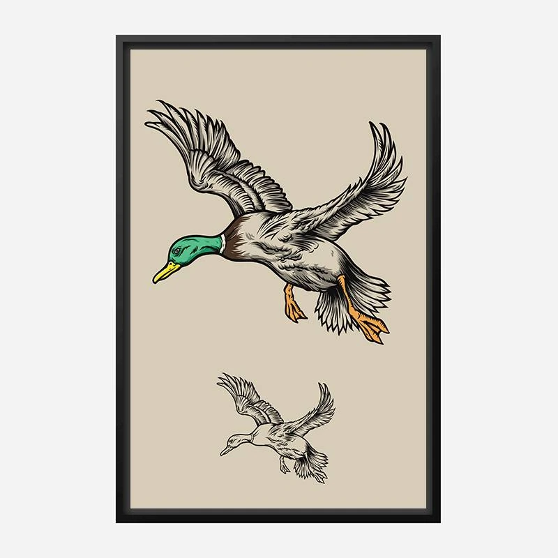 Flying Ducks