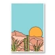 Minimal Desert Sunset