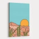 Minimal Desert Sunset