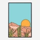 Minimal Desert Sunset