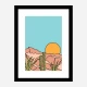 Minimal Desert Sunset
