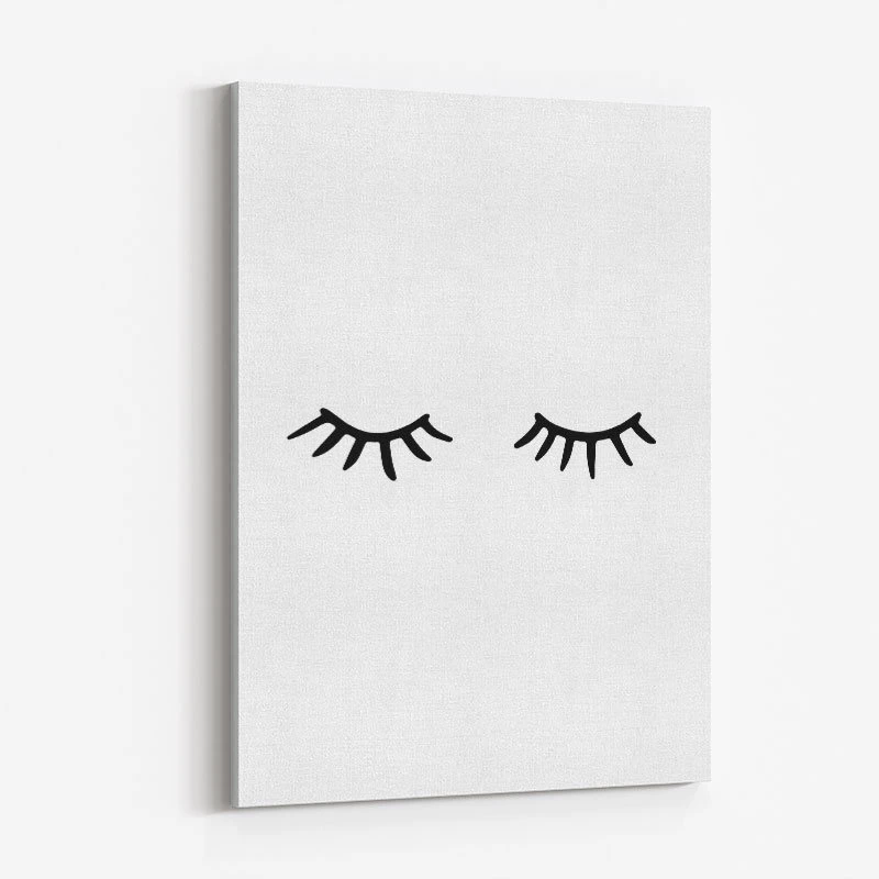 Eye Lashes Art Print