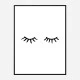 Eye Lashes Art Print