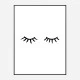 Eye Lashes Art Print