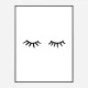 Eye Lashes Art Print