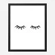 Eye Lashes Art Print