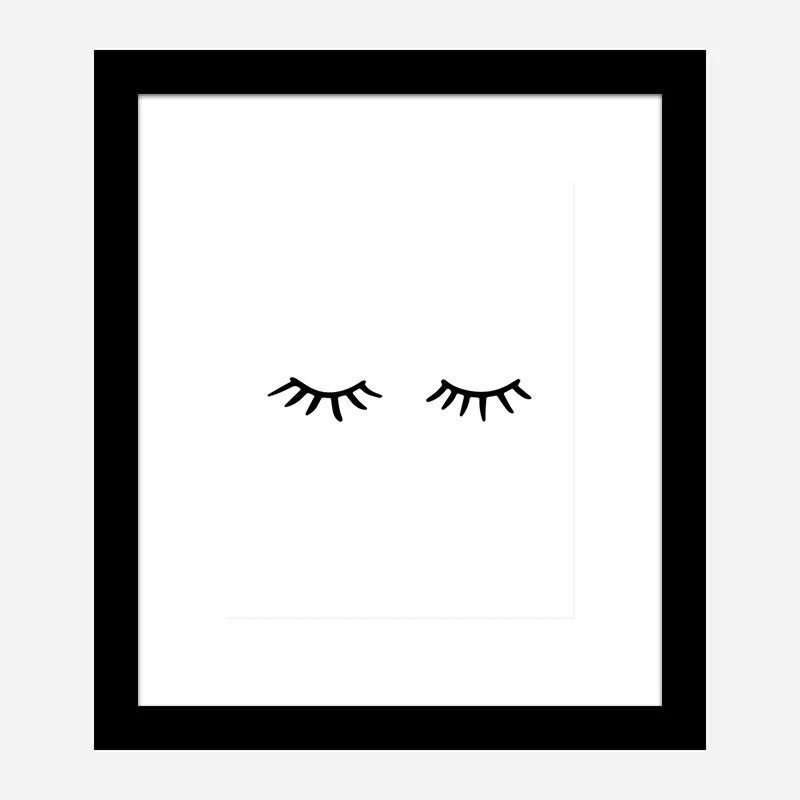 Eye Lashes Art Print