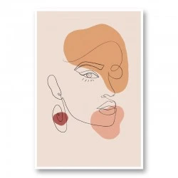 Portrait Line Art Print