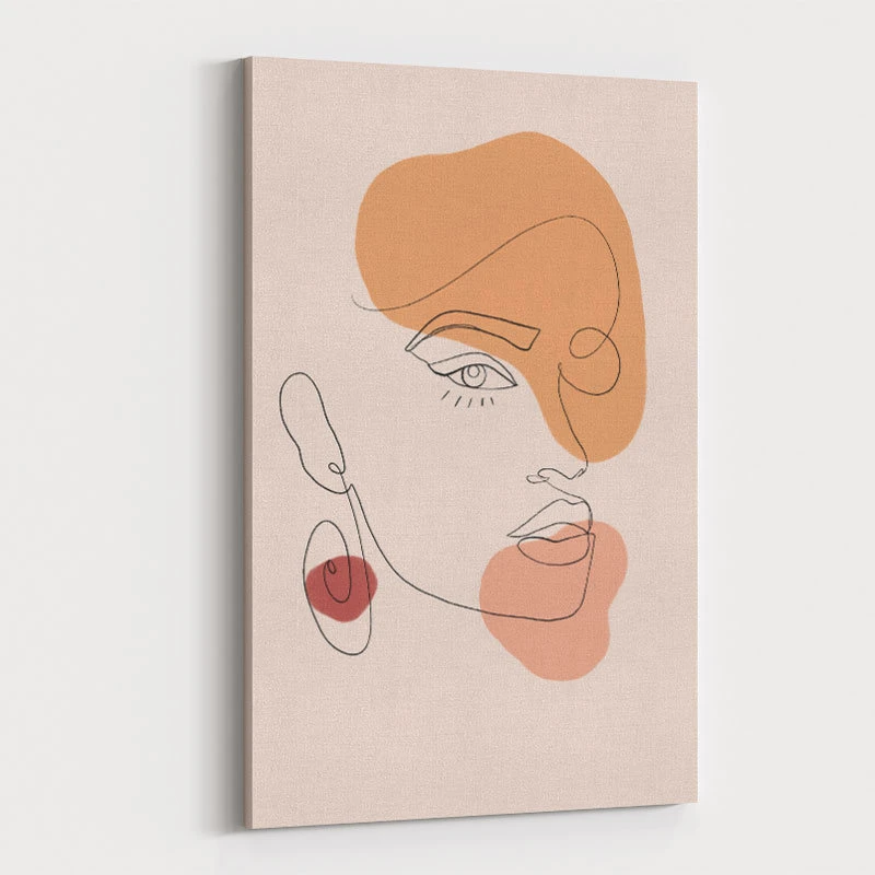 Portrait Line Art Print