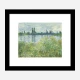 Banks of the Seine by Claude Monet Art Print