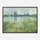 Banks of the Seine by Claude Monet Art Print