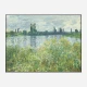 Banks of the Seine by Claude Monet Art Print