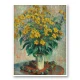 Jerusalem Artichoke Flowers by Claude Monet Art Print