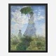 Woman with a Parasol by Claude Monet Art Print