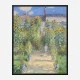 The Artist's Garden at Vetheuil by Claude Monet Art Print