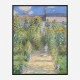 The Artist's Garden at Vetheuil by Claude Monet Art Print