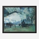 Arrival of the Normandy Train by Claude Monet Art Print