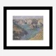 Port Domois Belle Isle by Claude Monet Art Print