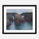 Rocks at Port Goulphar by Claude Monet Art Print