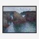 Rocks at Port Goulphar by Claude Monet Art Print