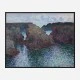 Rocks at Port Goulphar by Claude Monet Art Print