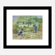 First Steps after Millet by Vincent Van Gogh Art Print