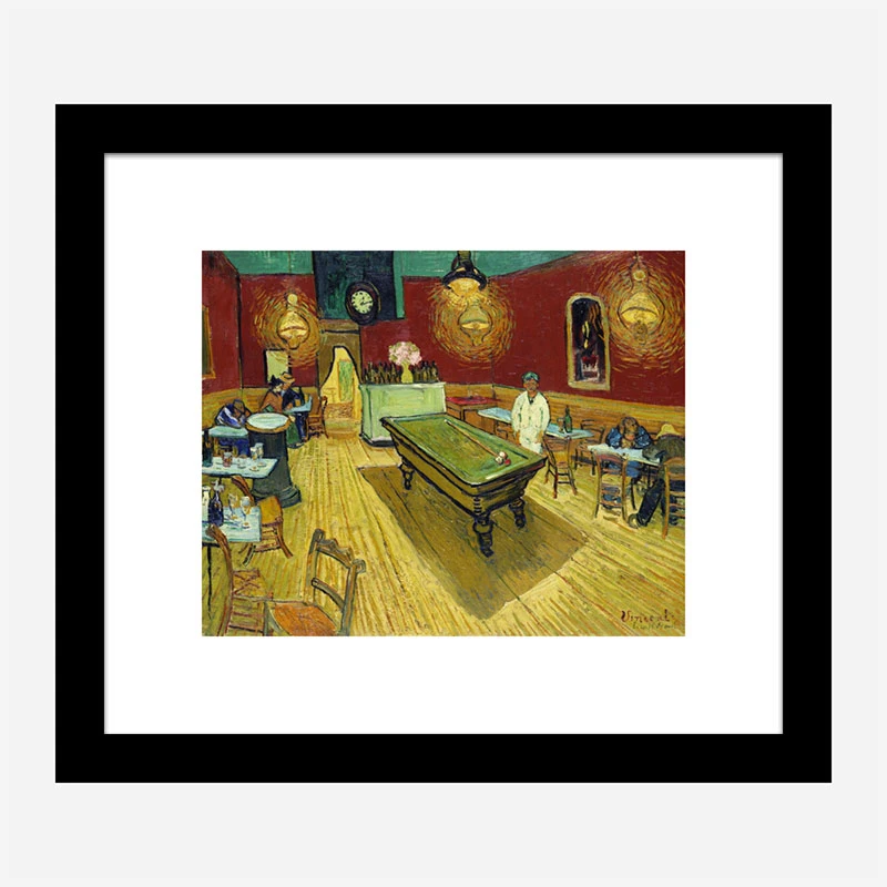 Le cafe de nuit by Vincent Van Gogh Art Print