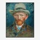 Self-Portrait 1888 by Vincent Van Gogh Art Print